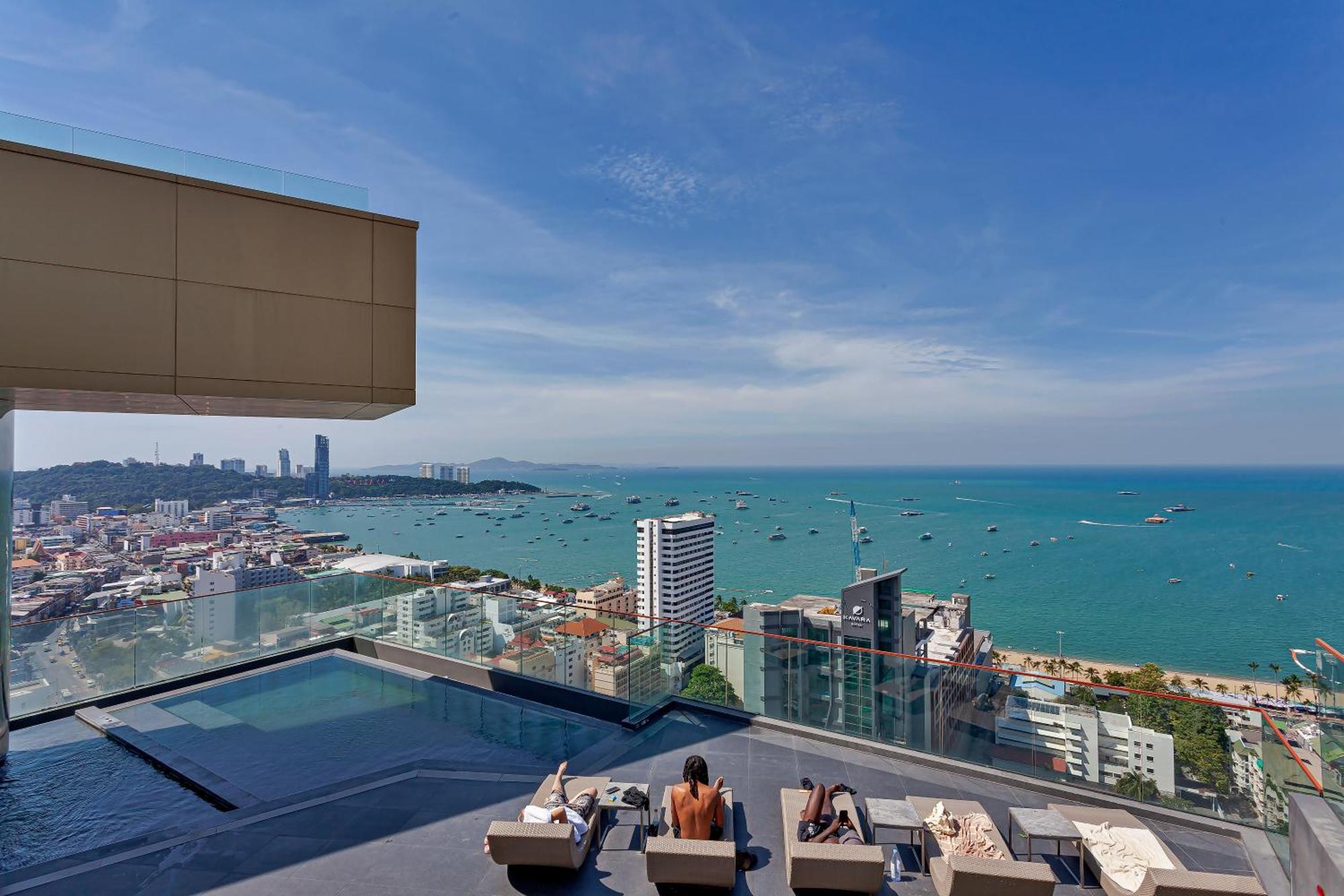 Edge Central Pattaya Sea View High Floor 23,26 Exterior photo